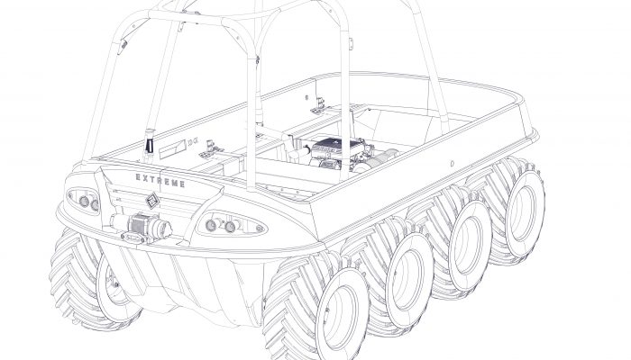 T25 Skid Steer Transmission - Agile Vehicle Technologies